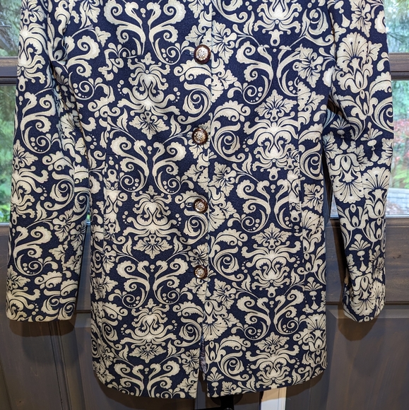 Vegan Paisley Jacket 🖤 🇺🇦Ukrainian fashion brand, made in Turkey 🇹🇷 - Picture 4 of 16